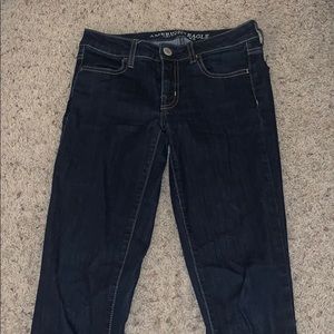 Navy blue American eagle jeans